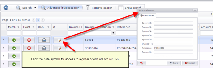 Invoice match ENG 39