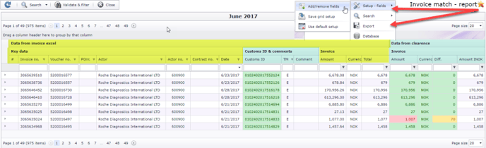 Invoice match ENG 41